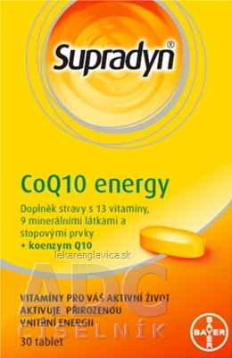 SUPRADYN COQ10 ENERGY                              30KS TBL 1X30 KS