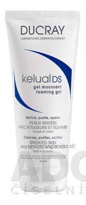 DUCRAY KELUAL DS GEL MOUSSANT 200 ML (PENIVY GEL NA TVAR A TELO)