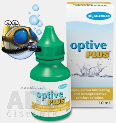 OPTIVE PLUS OČNÝ ROZTOK 1X10 ML