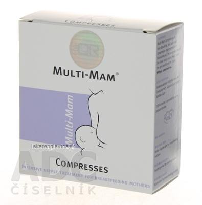 MULTI-MAM COMPRESSES HOJIVÝ OBKLAD PRE DOJČIACE MATKY 1X12 KS