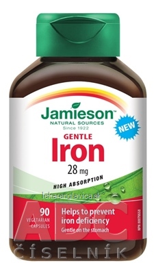 JAM IRON GENTLE 28MG 90 CPS