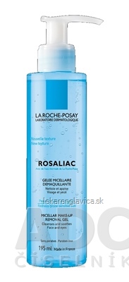 LA ROCHE-POSAY ROSALIAC MICELÁRNY ODLIČOVACÍ GÉL (NEW TEXTURE) 1X195 ML