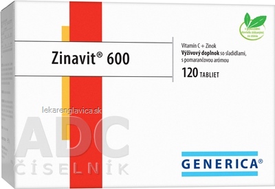 GENERICA ZINAVIT 600 TABLETY 1X120 KS