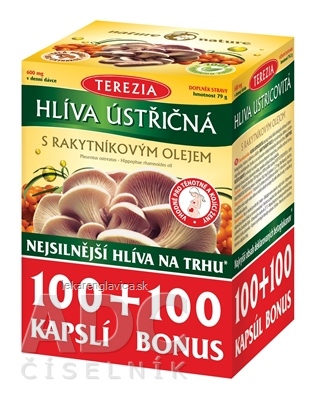 TEREZIA COMPANY HLIVA USTRICOVITA S RAKYTNIKOVYM OLEJOM 2X100 KAPSUL