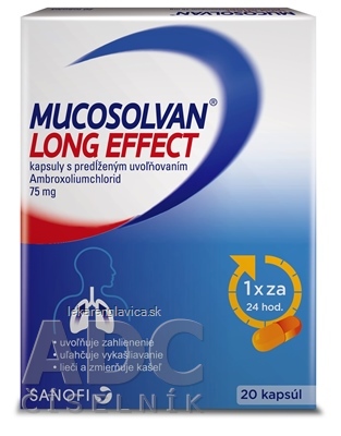 MUCOSOLVAN RETARD KAPSULY 75MG 1X20 KS