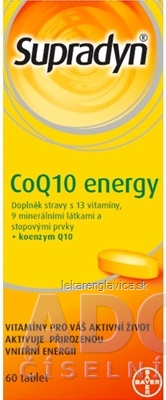 SUPRADYN COQ10 ENERGY                              60KS TBL 1X60 KS