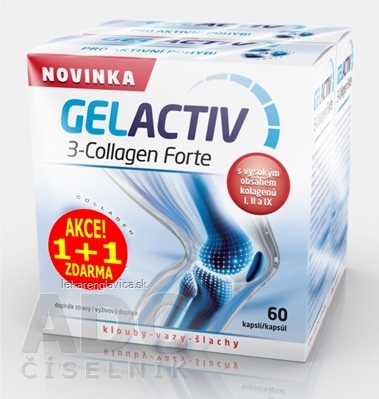 GELACTIV 3-COLLAGEN FORTE 1X120KS CPS